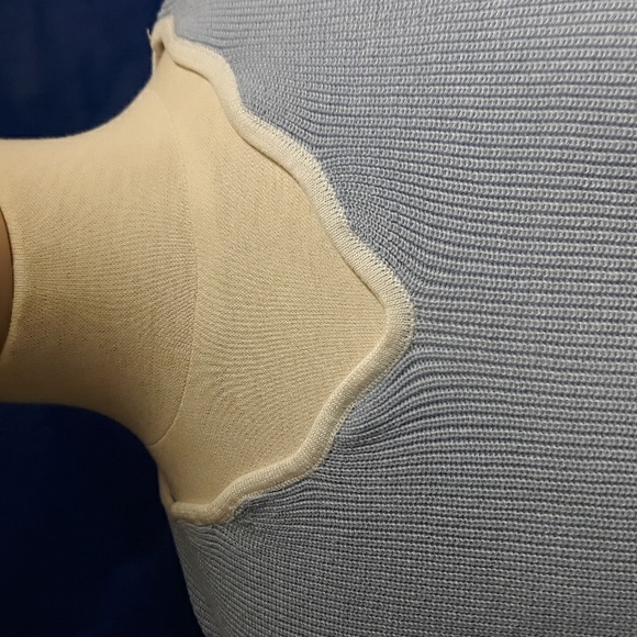 Lilac Blue Knit Sweater - Picture 3 of 5